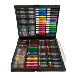 Большой набор для творчества Super Mega Art Set · Детский художественный набор 228 предметов в чемоданчике