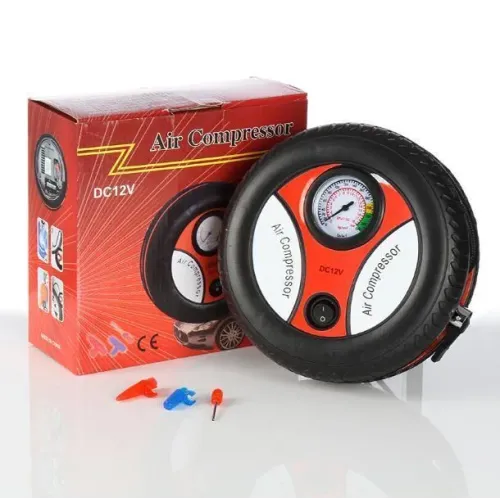 Компресор автомобільний портативний Міні КОЛЕСО Air Pump 250 psi · Повітряний компресор для шин електричний авто-насос для підкачування коліс з манометром та набором голок Компресор автомобільний портативний Міні КОЛЕСО Air Pump 250 psi · Повітряний компресор для шин електричний авто-насос для підкачування коліс з манометром та набором голок
