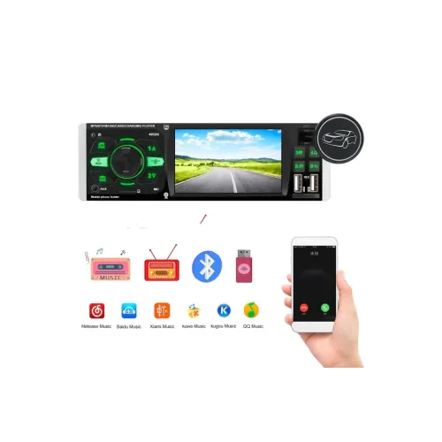 Магнітола 4052AI Bluetooth 6 кольорів з екраном 4,1