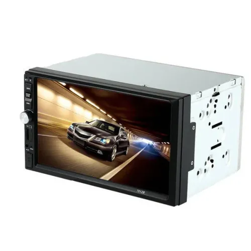 Автомобільна магнітола MP5 2DIN 7012 USB Bluetooth Автомагнітола універсальна з рамкою + Пульт дистанційного керування + Пульт на кермо