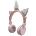 Дитячі бездротові навушники Єдиноріг Unicorn Wireless headSet AH-808 ∙ Bluetooth 5.0 ∙ USB ∙ HD звук ∙ Складні ∙ Регульований розмір Дитячі бездротові навушники Єдиноріг Unicorn Wireless headSet AH-808 ∙ Bluetooth 5.0 ∙ USB ∙ HD звук ∙ Складні ∙ Регульований розмір