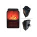 Міні Обігрівач FLAME HEATER 1000W портативний настінний з пультом