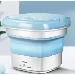 Складна пральна машина портативна мини-машинка для прання Maxtop Silicon Washing Machine