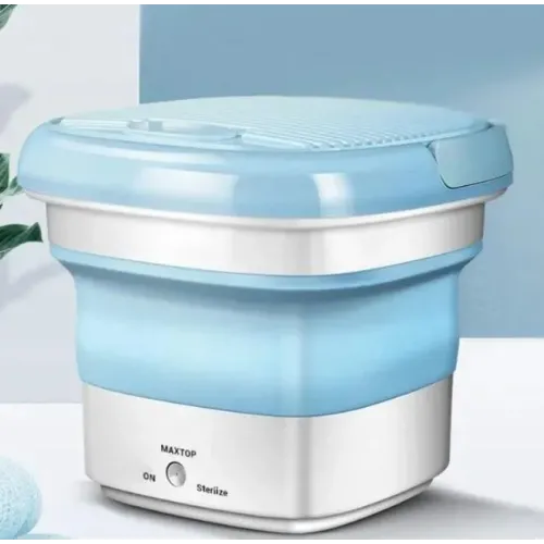 Складна пральна машина портативна мини-машинка для прання Maxtop Silicon Washing Machine