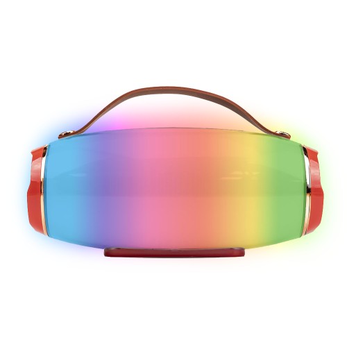 Беспроводная портативная Bluetooth колонка акустическая стереосистема c RGB подсветкой AK-202