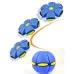Складаний м'яч-трансформер Flat Ball Disc з LED підвіткою для фрісбі та активних ігор Складаний м'яч-трансформер Flat Ball Disc з LED підвіткою для фрісбі та активних ігор