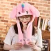 Шапка – кигуруми Единорог с двигающимися ушками Kigurumi Шапка – кигуруми Единорог с двигающимися ушками Kigurumi