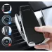 Автомобільний утримувач телефону з бездротовою зарядкою Smart Sensor S5 ∙ Універсальна підставка для смартфона ∙ Бездротова зарядка в авто