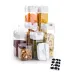 Набір контейнерів FOOD Storage Container Set для зберігання їжі, сипких та круп ∙ 7 ємностей з герметичними кришками ∙ 10 стікерів - етикеток + маркер у комплекті Набір контейнерів FOOD Storage Container Set для зберігання їжі, сипких та круп ∙ 7 ємностей з герметичними кришками ∙ 10 стікерів - етикеток + маркер у комплекті