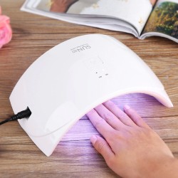 Гибридная сенсорная лампа для полимеризации сушки гель-лака LED SUN UV 9c 24W Гибридная сенсорная лампа для полимеризации сушки гель-лака LED SUN UV 9c 24W
