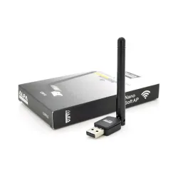 Беспроводной сетевой Wi-Fi адаптер с антенной 10 см ∙ USB вай-фай антенна – переходник для передачи беспроводной сети LV-UW07