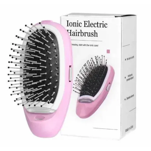 Ионная массажная расческа Ionic Electric Hairbrush ∙ Щетка для волос с функцией ионизации