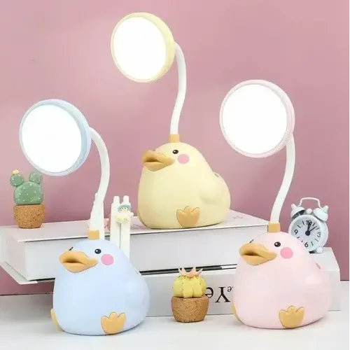 Дитяча настільна лампа “Каченя” ∙ LED світильник Duck Lamp у формі каченя в дитячу кімнату Дитяча настільна лампа “Каченя” ∙ LED світильник Duck Lamp у формі каченя в дитячу кімнату