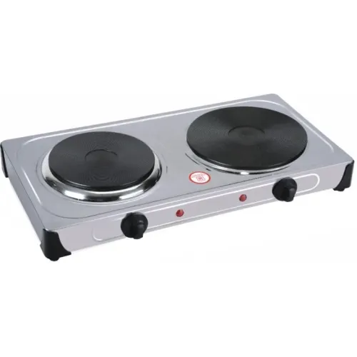 Электрическая настольная плита BOMA TH-04A-1 Hot Plate ∙ Блинная керамическая плита из нержавеющей стали на 2 конфорки Электрическая настольная плита BOMA TH-04A-1 Hot Plate ∙ Блинная керамическая плита из нержавеющей стали на 2 конфорки