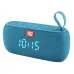 Портативна колонка TG177 Bluetooth з функціями Power Bank, Радіо, Електронного годинника
