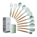 Набір кухонного приладдя Kitchen Set, 12 предметів ∙ Силіконові аксесуари для кухні з підставкою Набір кухонного приладдя Kitchen Set, 12 предметів ∙ Силіконові аксесуари для кухні з підставкою