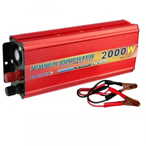 Інвертор перетворювач напруги Power Inverter 12-220V, 2000W Інвертор перетворювач напруги Power Inverter 12-220V, 2000W