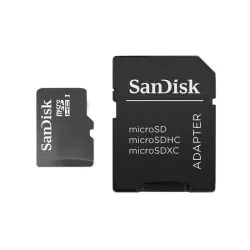Карта пам'яті SanDisk MicroSD 08GB10 with Adapter Карта пам'яті SanDisk MicroSD 08GB10 with Adapter