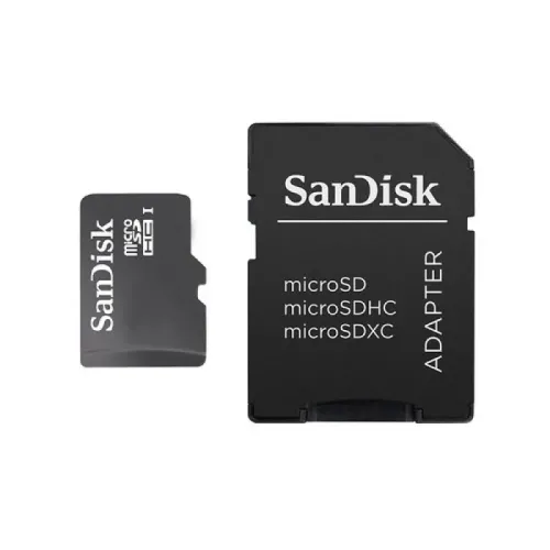 Карта пам'яті SanDisk MicroSD 08GB10 with Adapter Карта пам'яті SanDisk MicroSD 08GB10 with Adapter