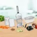 Універсальна овочерізка Nicer Dicer SPEED Кухонний подрібнювач - рубанок з насадками Універсальна овочерізка Nicer Dicer SPEED Кухонний подрібнювач - рубанок з насадками