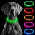 LED нашийник для собак універсальний з регульованою довжиною 10-70 см ∙ USB зарядка ∙ 3 режими свічення ошийника LED нашийник для собак універсальний з регульованою довжиною 10-70 см ∙ USB зарядка ∙ 3 режими свічення ошийника