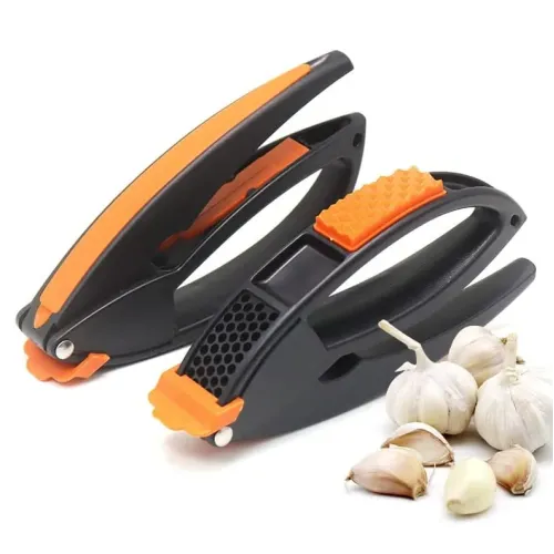 Прес для часнику Multifunctional Garlic Presser Часничниця + ніж для чищення овочів + паличка для очищення преса Прес для часнику Multifunctional Garlic Presser Часничниця + ніж для чищення овочів + паличка для очищення преса