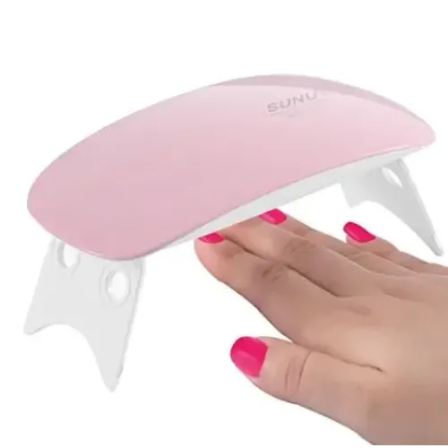 Лампа для манікюру SUN Mini UV/LED для полімеризації гелю та сушіння гель-лаку, 6W Лампа для манікюру SUN Mini UV/LED для полімеризації гелю та сушіння гель-лаку, 6W