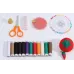 Компактний набір для шиття Insta Sewing Kit tasy ∙ Швейний набір для дому ∙ Нитки / голки / шпильки / ножиці / сантиметр / наперсток