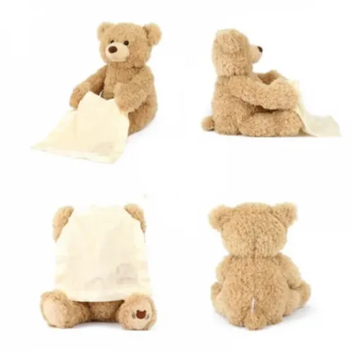 Дитяча інтерактивна іграшка Ведмедик Пікабу Peekaboo Bear Brown, 30 см Дитяча інтерактивна іграшка Ведмедик Пікабу Peekaboo Bear Brown, 30 см