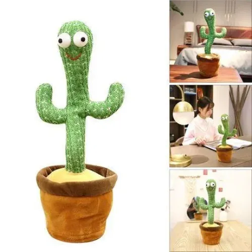 Музична іграшка Танцюючий співаючий кактус Dancing Cactus TikTok з підсвіткою і функцією повторення · Кактус – повторюшка USB зарядка Музична іграшка Танцюючий співаючий кактус Dancing Cactus TikTok з підсвіткою і функцією повторення · Кактус – повторюшка USB зарядка
