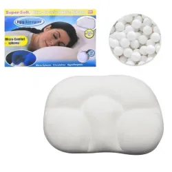 Анатомическая подушка для сна Egg Sleeper с шариковым наполнителем Анатомическая подушка для сна Egg Sleeper с шариковым наполнителем