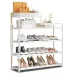 Стелаж підлоговий для взуття CLOTHES RACK ∙ Полиця - органайзер в передпокій для зберігання взуття