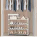 Стелаж підлоговий для взуття CLOTHES RACK ∙ Полиця - органайзер в передпокій для зберігання взуття