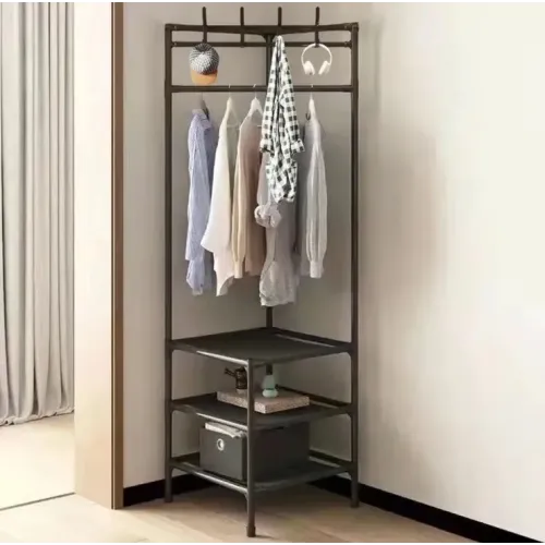Кутова підлогова вішалка-стелаж Corner rack ∙ Стійка з поперечиною для вішалок до передпокою Кутова підлогова вішалка-стелаж Corner rack ∙ Стійка з поперечиною для вішалок до передпокою