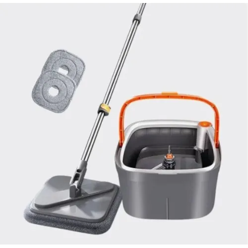 Швабра з відром і віджимом Mop with Bucket K10 ∙ Комплект для миття підлог ∙ Складна швабра
