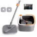 Швабра з відром і віджимом Mop with Bucket K10 ∙ Комплект для миття підлог ∙ Складна швабра