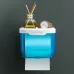 Пластиковий водонепроникний бокс - тримач туалетного паперу та серветок Tissue Box з поличкою для ванної кімнати Пластиковий водонепроникний бокс - тримач туалетного паперу та серветок Tissue Box з поличкою для ванної кімнати
