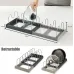 Розсувний органайзер DISH RACK ∙ Тримач для зберігання кришок Розсувний органайзер DISH RACK ∙ Тримач для зберігання кришок