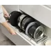 Розсувний органайзер DISH RACK ∙ Тримач для зберігання кришок Розсувний органайзер DISH RACK ∙ Тримач для зберігання кришок