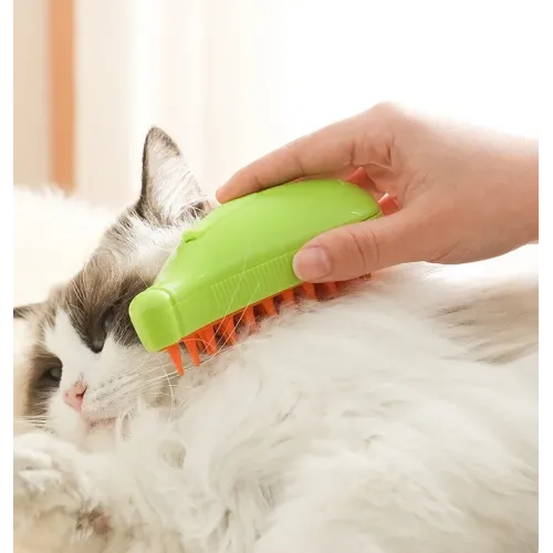 Парова щітка PET SPRAY BRUSH для вичісування вовни собак та котів з розпилювачем · USB зарядка Парова щітка PET SPRAY BRUSH для вичісування вовни собак та котів з розпилювачем · USB зарядка