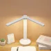 Настільна світлодіодна лампа Twice LED Lamp з подвійним поворотним світильником - плафоном на акумуляторі з USB зарядкою та підставкою для телефону Настільна світлодіодна лампа Twice LED Lamp з подвійним поворотним світильником - плафоном на акумуляторі з USB зарядкою та підставкою для телефону