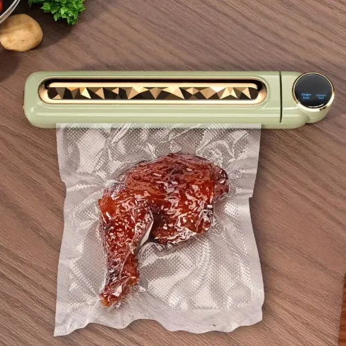Вакуумний пакувальник з дисплеєм LS-802 · Портативний вакууматор для продуктів Вакуумний пакувальник з дисплеєм LS-802 · Портативний вакууматор для продуктів