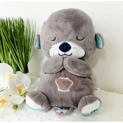 Плюшева іграшка - нічник Видрочка Soothe Snuggle Otter · Іграшка для дитини Казкові сни з музикою, підсвічуванням, диханням Плюшева іграшка - нічник Видрочка Soothe Snuggle Otter · Іграшка для дитини Казкові сни з музикою, підсвічуванням, диханням