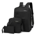 Рюкзак міський Backpack Комплект 3 в 1 місткий рюкзак для ноутбука з сумкою та гаманцем Рюкзак міський Backpack Комплект 3 в 1 місткий рюкзак для ноутбука з сумкою та гаманцем