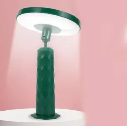 Дзеркало – нічник настільний з LED підсвіткою на акумуляторі 1200 mAh · Кругле дзеркало для макіяжу /17001