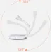 Акумуляторна LED лампа на прищіпці для читання книг · USB бездротовий міні світильник · 3 режими Акумуляторна LED лампа на прищіпці для читання книг · USB бездротовий міні світильник · 3 режими
