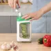 Ручна овочерізка з контейнером Genius Nicer Dicer Кухонний слайсер - терка з насадками 7 в 1 Ручна овочерізка з контейнером Genius Nicer Dicer Кухонний слайсер - терка з насадками 7 в 1