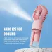 Ручний міні-вентилятор з функцією розпилення води 2 в 1 Small Fan EHF-12 • Портативний зволожуючий USB-вентилятор