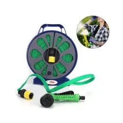 Гнучкий поливальний шланг Garden Hose 10 м • Розтяжний шланг для саду, городу та дачі з універсальним підключенням Гнучкий поливальний шланг Garden Hose 10 м • Розтяжний шланг для саду, городу та дачі з універсальним підключенням