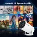 Смарт-проєктор HY300 з Android TV 11.0, підтримкою 4K, WiFi 6 та Bluetooth 5.0 • Портативний проєктор з автофокусом, поворотом на 180° та функцією домашнього кінотеатру